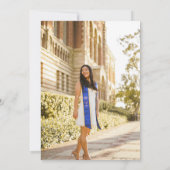 Color Wash Blue Green Grad Party Einladung (Rückseite)