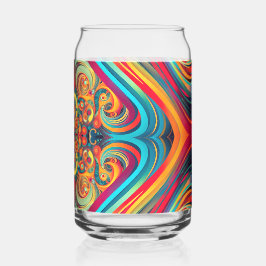 Color Wave Fusion – Modern Abstract Swirl Art Dosenglas