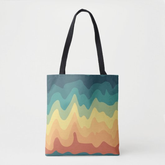 Color Wave Horizon Tasche (Vorderseite)