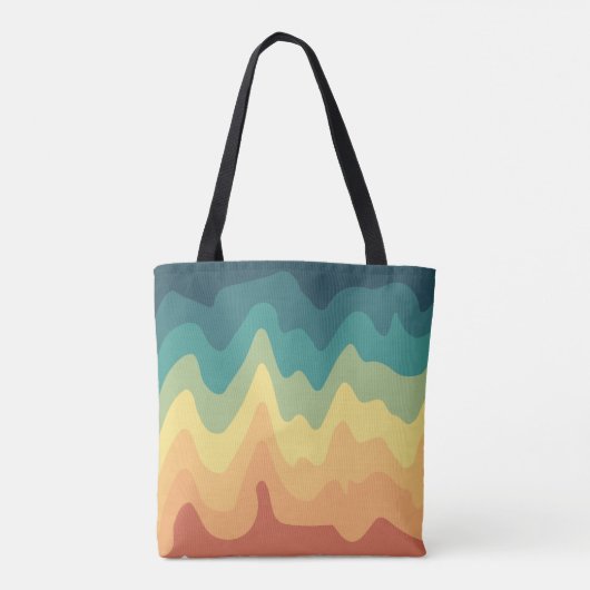 Color Wave Horizon Tasche (Rückseite)