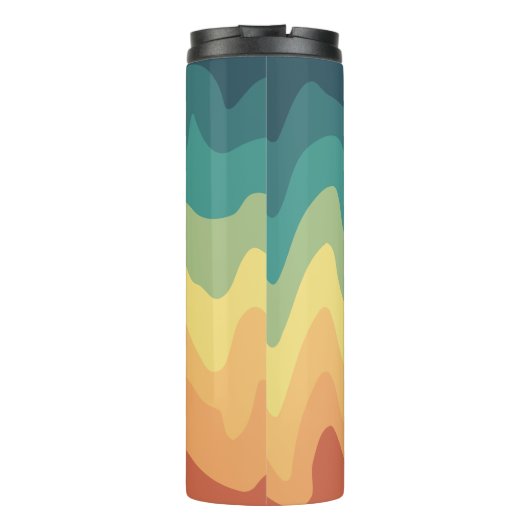 Color Wave Horizon Thermosbecher (Rückseite)