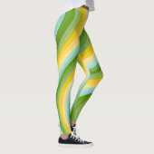Color Wave" Leggings - stilvoll und komfortabel de (Rechts)