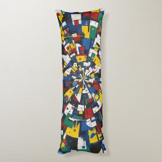 Color Wheel of Expressions Seitenschläferkissen (Rückseite (Vertikal))