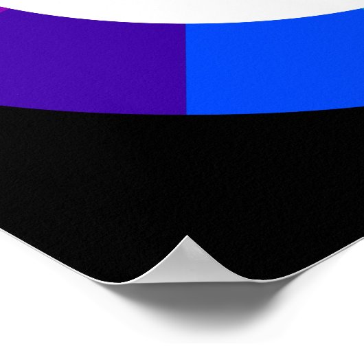 Color Wheel Poster (Ecke)