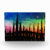 Color Wheel Skies Fotoblock (Vorderseite)