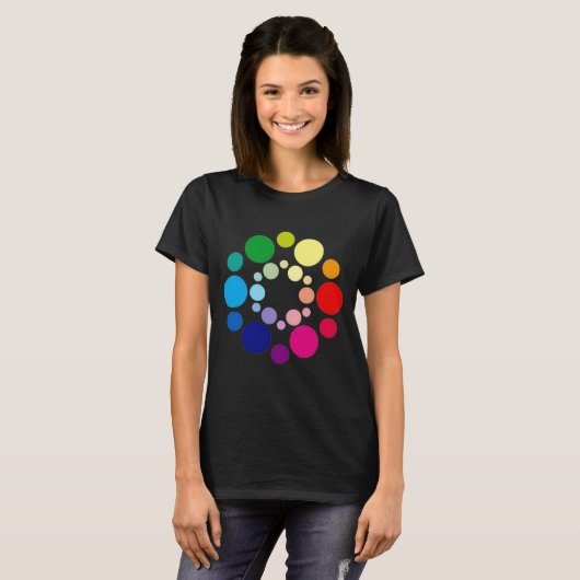 Color Wheel T Shirt (Vorne ganz)