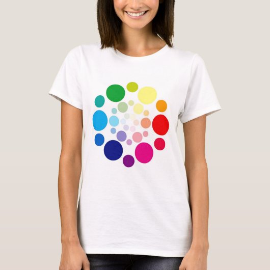Color Wheel T Shirt (Vorderseite)