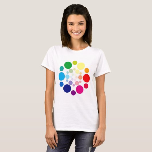 Color Wheel T Shirt (Vorne ganz)