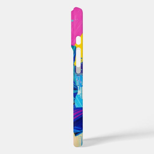 Color Whisper – iPhone 16 Case (Rückseite / Links)