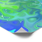 Color Yell abstrakt 88.8 Poster (Ecke)