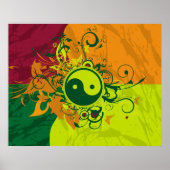 Color Yin Yang Poster (Vorne)