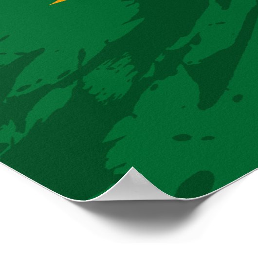 Color Yin Yang Poster (Ecke)