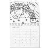 Color Your Calendar 2 Edition Kalender (Mär 2027)