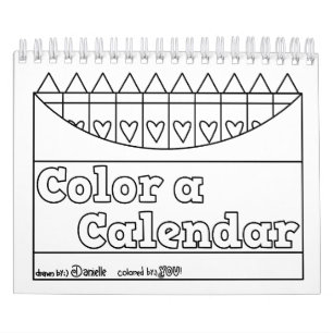 Color Your Calendar 2 Edition Kalender