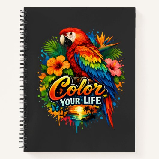 Color Your Life Notizblock (Vorderseite)