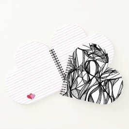 Color Your Own Heart Notebook #2: Einfärben von DI Notizblock