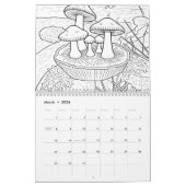 Color your own  kalender (Mär 2026)