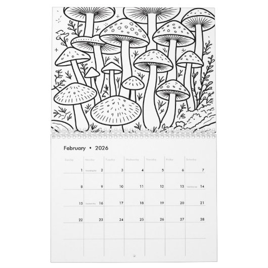 Color your own kalender (Feb 2026)