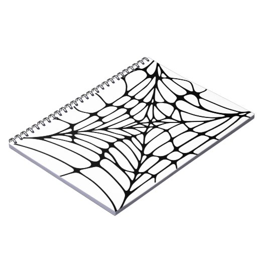 Color-Your-Own Neurographic Art Notizblock (Linke Seite)