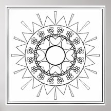 Color Yourself Mandala