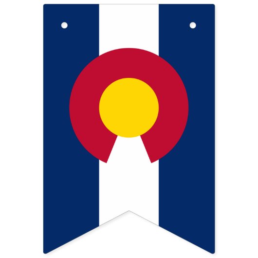 Coloradan Fahne, amerikanisches Flaggenbanner Wimpelkette (Erste Fahne)