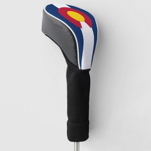 Coloradan-Flagge, amerikanische Staatsflagge Golf Headcover (angewinkelt)
