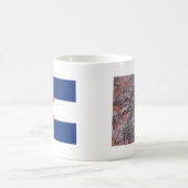 Coloradan Flagge + Karten-Tasse Kaffeetasse (Mittel)