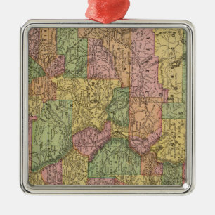 Colorado 10 silbernes ornament