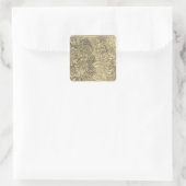Colorado 11 quadratischer aufkleber (Tasche)