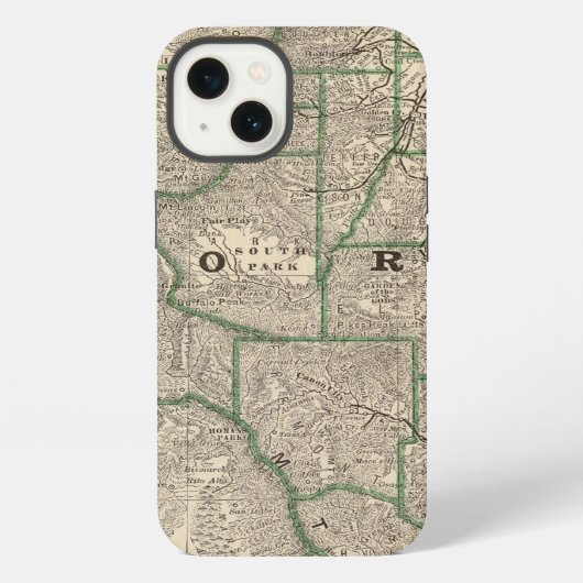 Colorado 12 iPhone hülle (Rückseite)