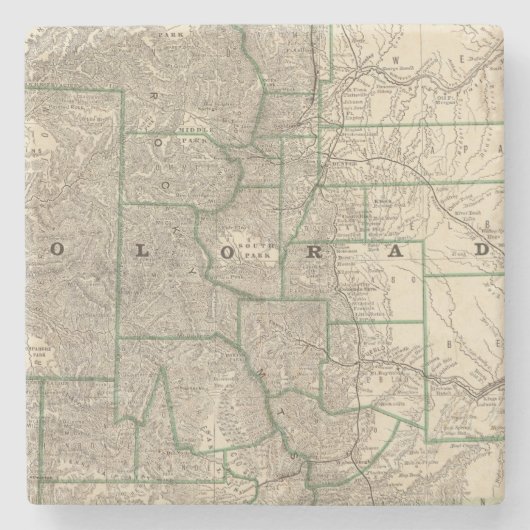 Colorado 12 steinuntersetzer (Vorderseite)