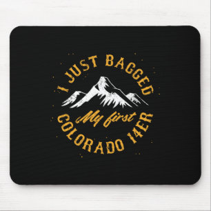Colorado 14er Mein erster Fourteener Wandern Bergs Mousepad