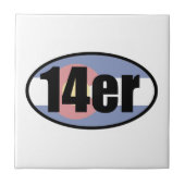 Colorado 14ers fliese (Vorderseite)