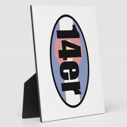 Colorado 14ers fotoplatte (Seite)