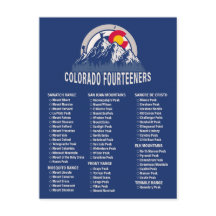 Colorado 14ers Fourteeners Bergsteigen