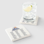 Colorado 14ers Fourteeners Bergsteigen Steinuntersetzer (Seitenansicht)