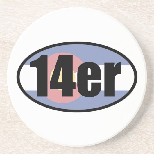 Colorado 14ers getränkeuntersetzer (Vorne)