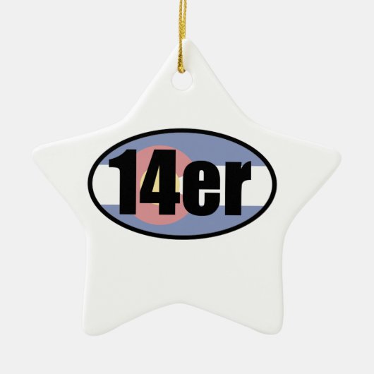 Colorado 14ers keramik ornament (Vorne)