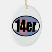 Colorado 14ers keramik ornament (Rechts)