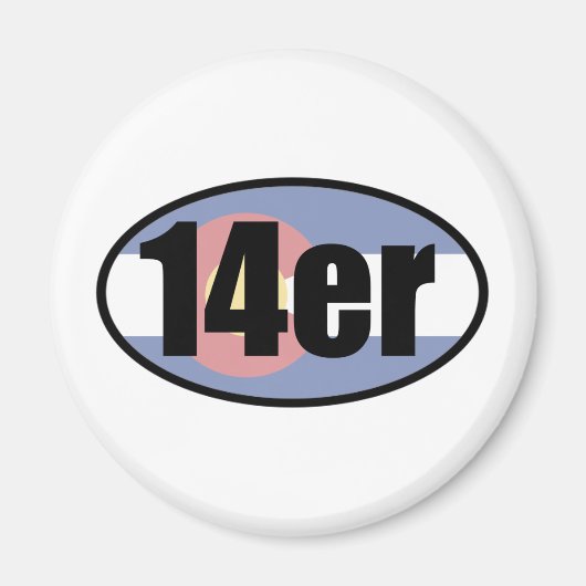 Colorado 14ers magnet (Vorne)