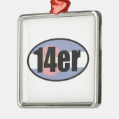 Colorado 14ers ornament aus metall (Links)