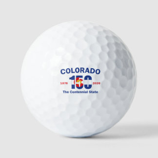 Colorado 150 der Centennial-Staat Golfball
