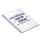 Colorado 150 der Centennial-Staat Notizblock (Rechte Seite)