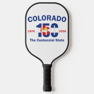 Colorado 150 der Jubiläumsstaat Pickleball Schläger