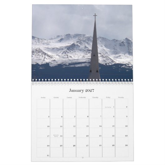 Colorado 2011 landschaftlicher Kalender (Jan 2027)