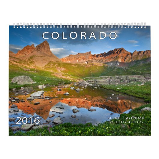 Colorado 2016 Landschaftlicher Kalender (Titelbild)