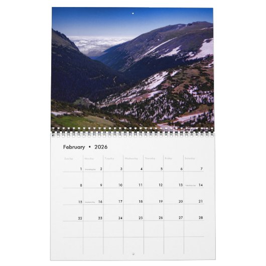 Colorado 2020 Foto Kalender (Feb 2026)