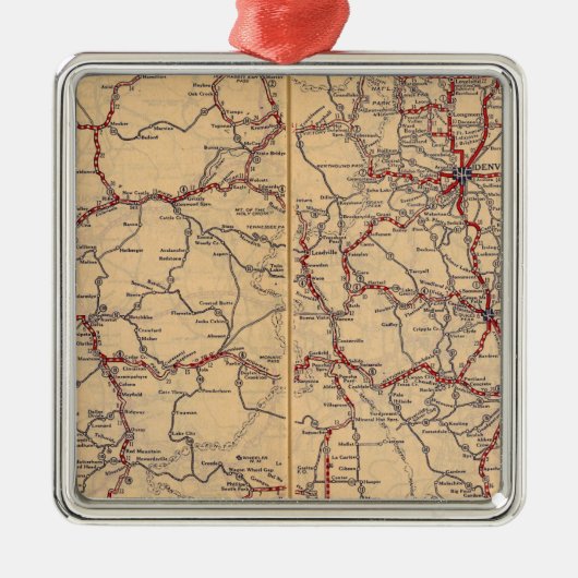 Colorado 3 ornament aus metall (Vorne)