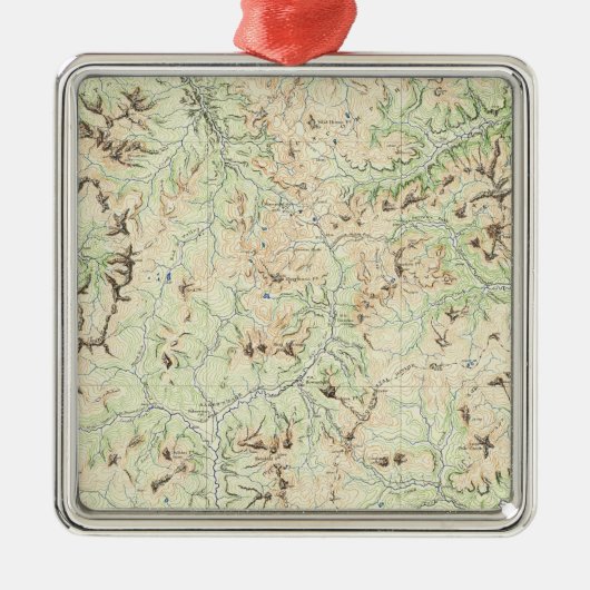 Colorado 6 ornament aus metall (Vorne)