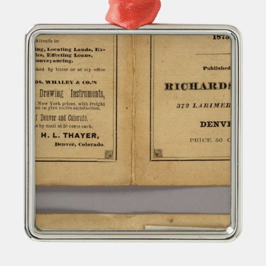 Colorado 8 silbernes ornament (Vorne)